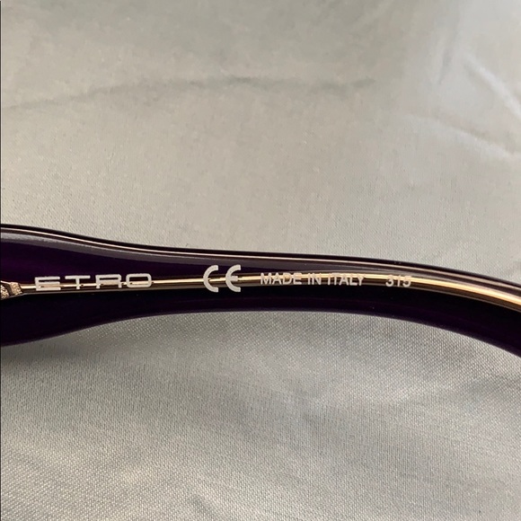 NWT ETRO Marble Violet Sunglasses comes w/case - Picture 5 of 13